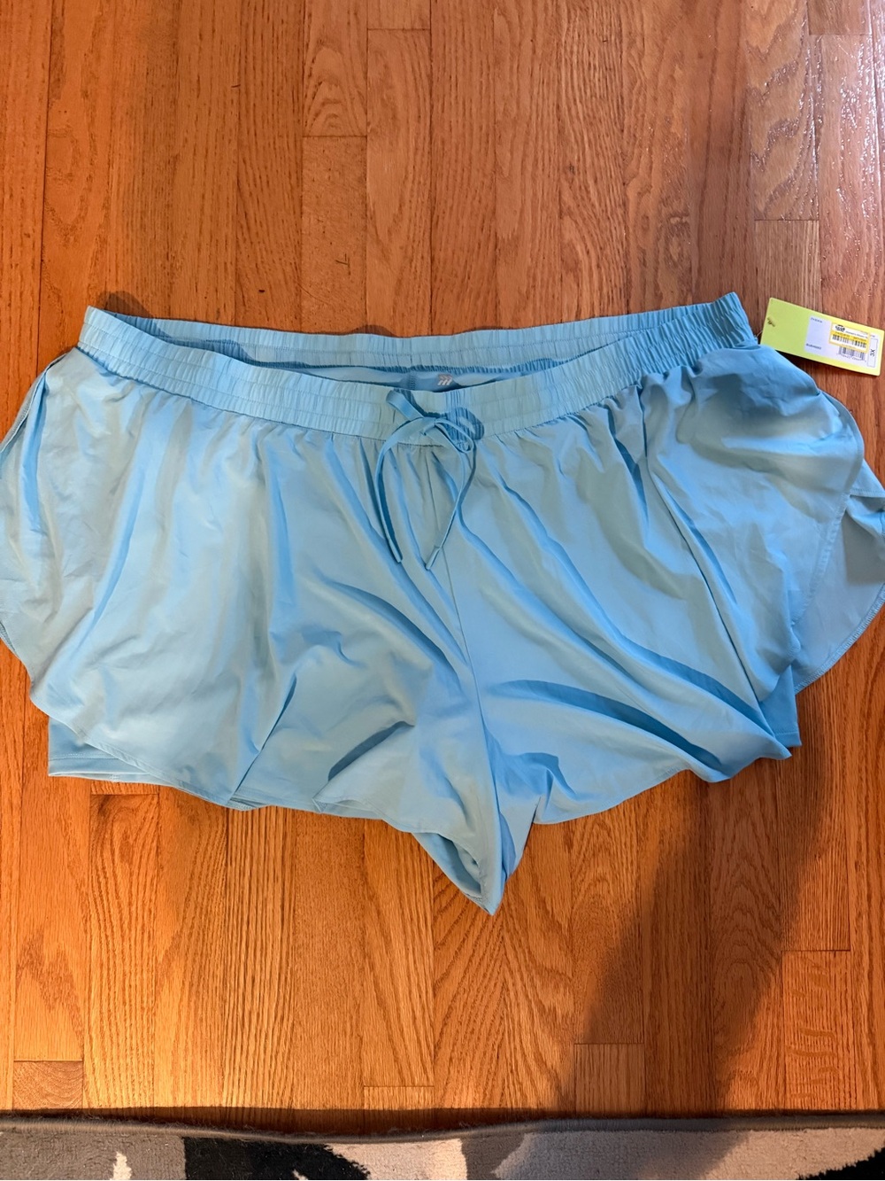 all in motion Light Blue Athletic Drawstring Shorts
